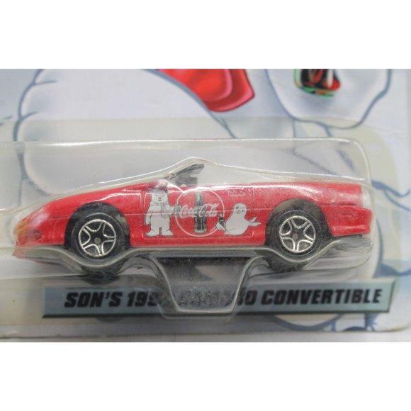 NIP Matchbox Coca Cola 1955 Chevy Bel Air 1998 Camaro Converible Set 1:64 C22-83 - Picture 6 of 12